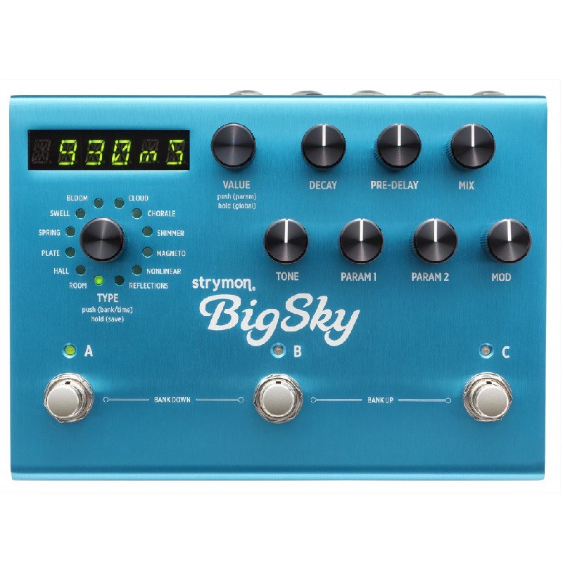 Strymon BigSky Reverb 數位殘響效果器總代理公司貨附中文說明書推薦