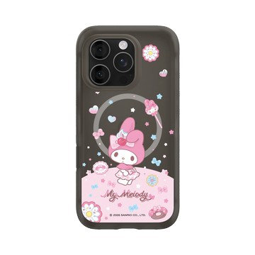 iPhone 16 Pro AirX 本質黑 - 三麗鷗-美樂蒂 My Melody - 甜心世界