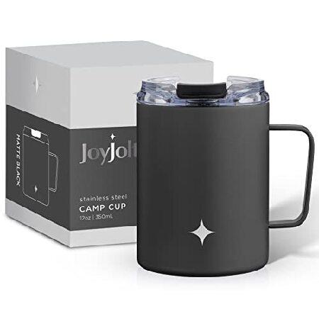 YETI JoyJolt Triple Insulated Tumbler with Handle. oz Cup Lid. Vacuum Sealed Copper Lined Double Wall Stainless Steel Tumblers. Travel Mug