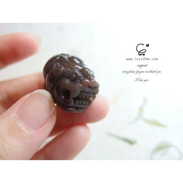 鹽源瑪瑙-貔貅 1873/瑪瑙 /水晶飾品/ [晶晶工坊-love2hm]