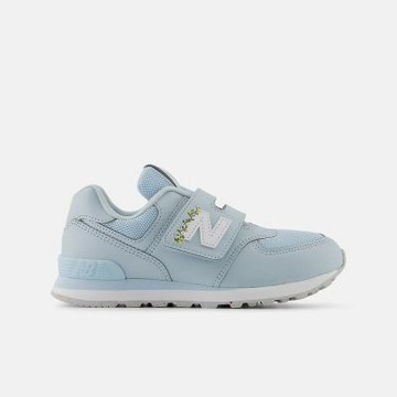NEW BALANCE NB 運動鞋 童鞋 中童 大童 魔鬼氈 藍 P5747BT-W楦