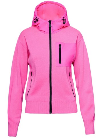 Aztech Mountain - Matterhorn insulated hoodie - women - Nylon/Wool - 44 - Pink