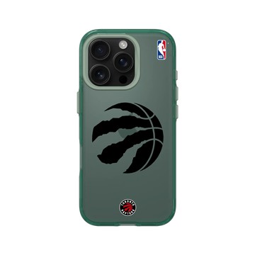 iPhone 16 Pro Clear 憂墨綠 - NBA - B&W-多倫多暴龍 Toronto Raptors B&W