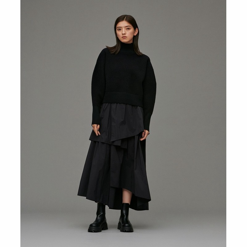 オンワード】 uncrave>スカート ナイロンタフタ ティアード スカート  