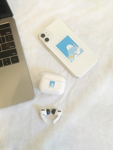 日本郵票 富士山 手機殼 全包邊軟殼