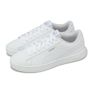 Puma 休閒鞋 Rickie Classic 男鞋 女鞋 白 灰 皮革 經典 小白鞋 39425104