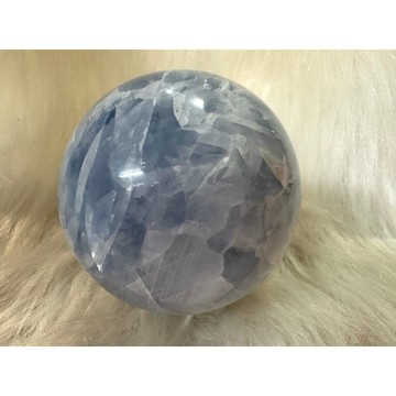 遇見～天青 天青石 水晶球 天青球 天然水晶