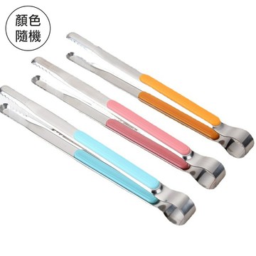 韓式不鏽鋼防燙烤肉夾 食物夾 SIN6130【隨機出貨】