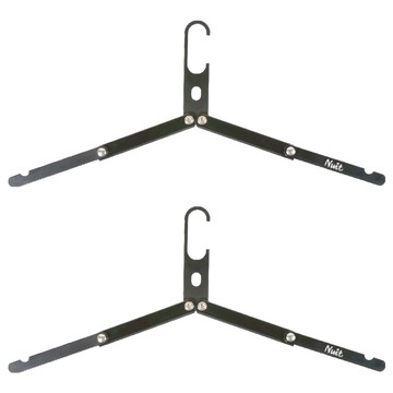 MOUNTAINHIKER 山之客 鋁合金衣架  黑色  2個