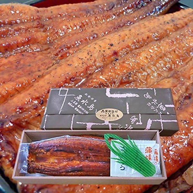 魚水島 炭火焼 鰻うなぎ蒲焼 約30cm特々大 約200g×2尾