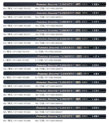 利百代 高級繪圖 9800 鉛筆 12支/打【APP滿額下單10%點數(單一帳號最高1000點)】4/30止