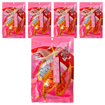 長松食品 台灣好味 沙茶魚片  100g  5包