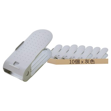 Compose House 3層高度可調鞋架  灰色  10個