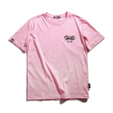 【涼夏短T】IZZVATI-迷彩夜光短T-粉