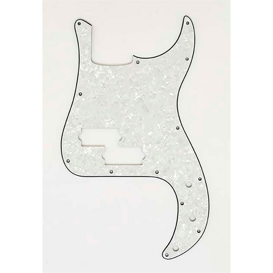 Allparts オールパーツ White Pearloid Pickguard for Precisi PG-0750-055