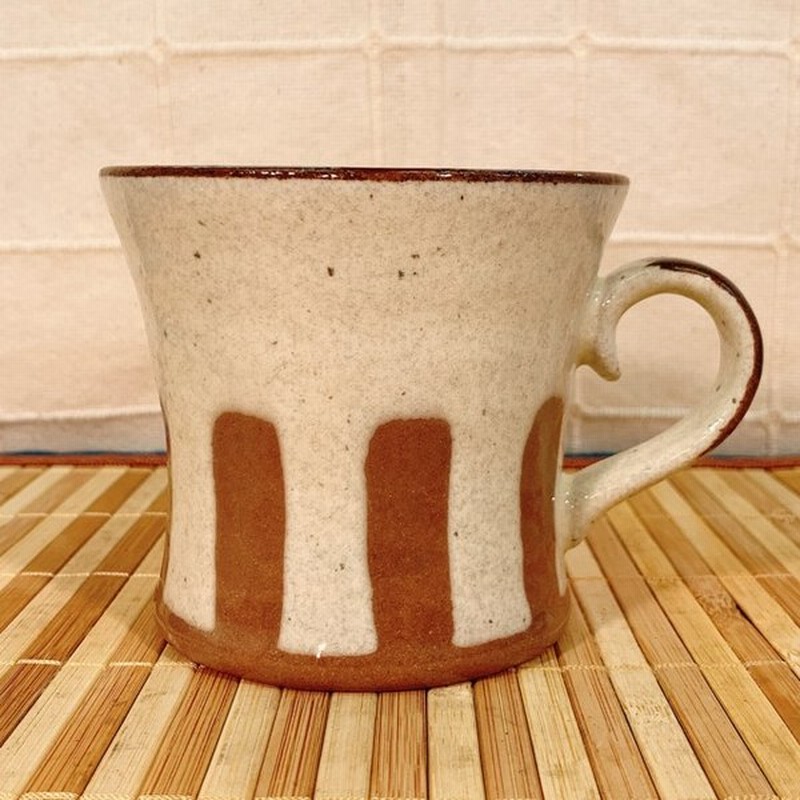 マグカップ キネ型十草 ホワイト 日本製 美濃焼 陶器 土物 おしゃれ かわいい マグ コーヒーカップ ティーカップ コップ カフェ 紅茶 お茶 通販 Lineポイント最大get Lineショッピング