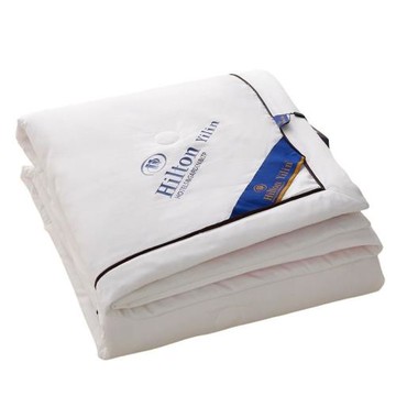 希爾頓水洗棉羽絲夏涼被涼感非純棉空調被薄被子兒童單人被芯雙人