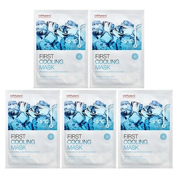 Cell Fusion C, 清爽膠原美容面膜，5 片，每片 0.95 液量盎司（27 毫升）