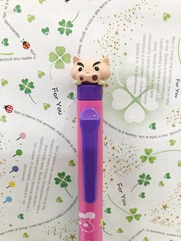 【震撼精品百貨】蠟筆小新_Crayon Shin-chan~小新原子筆-小豬趴#76027