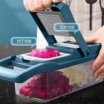 家用廚房多功能切菜器 廚房切菜切丁土豆絲切絲切片刨絲削擦絲神器