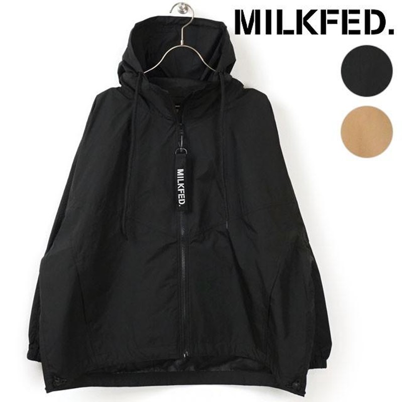 ミルクフェド MILKFED. レディース パーカー フーデッドジャケット