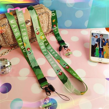 王一博手機長短繩掛件滑板同款手機鏈鑰匙扣掛飾卡套調節通用合金