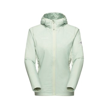 MAMMUT Rime Light IN Hybrid Hooded W 輕量繩化纖連帽外套 鼠尾草銀綠 女款 #1013-03970