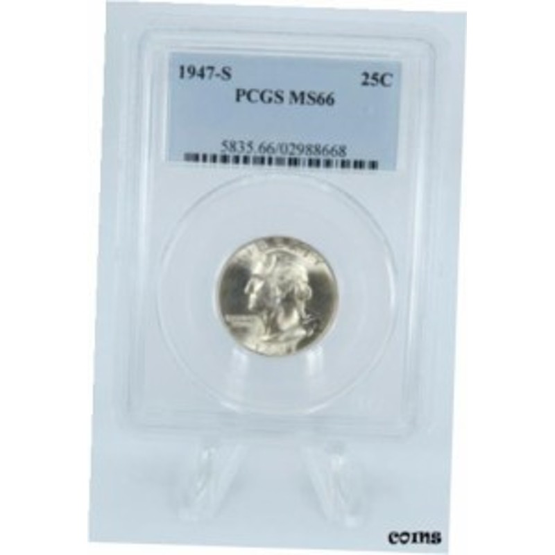 品質保証書付】 アンティークコイン NGC PCGS 1947-S PCGS MS66