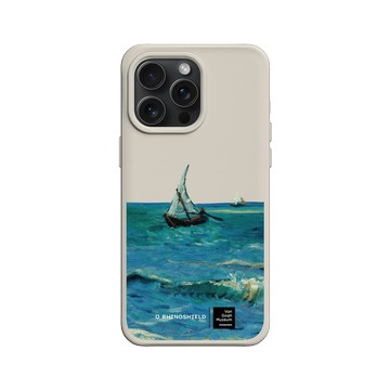 iPhone 15 Pro Max SolidX 貝殼灰 - Van Gogh Museum - 海濱的漁船