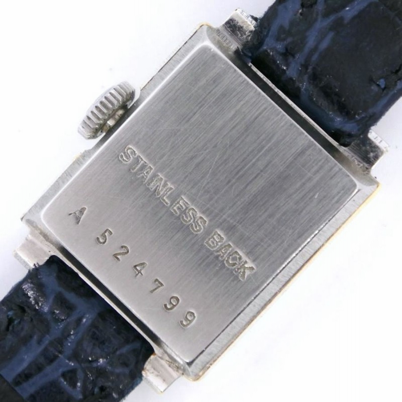 RADO ラドー 21石 腕時計 SS×レザー シルバー 手巻き レディース