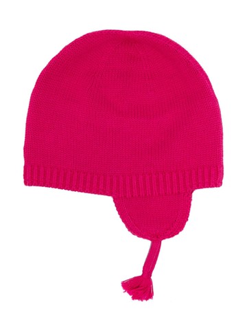 Ralph Lauren Kids - Polo Pony cotton beanie - kids - Cotton/Polyester - 9-24 - Pink