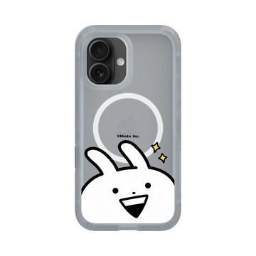 iPhone 16 AirX 流變灰 - Usagyuuun 小突兔 - 炙熱的眼神
