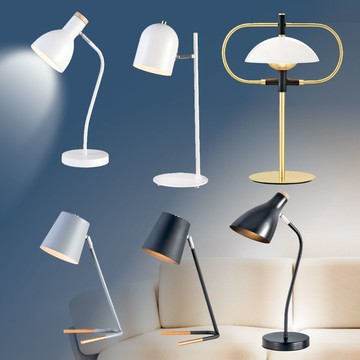 多款造型檯燈 01-27361、27362、27363、27364、27365、27366