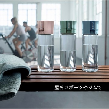 日本🇯🇵 BRITA 隨身濾水瓶 600ml｜MicroDisc 濾芯 隨行淨水瓶 運動水壺 通勤外出 附濾芯