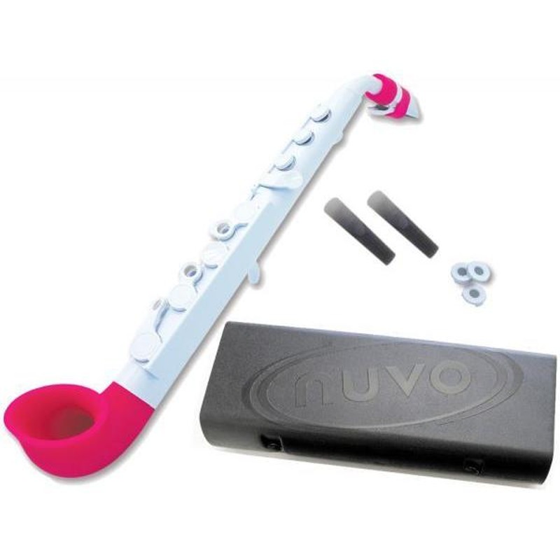 NUVO(ヌーボ) jSAX ホワイトピンク N520JWPK プラスチック 管楽器 ...