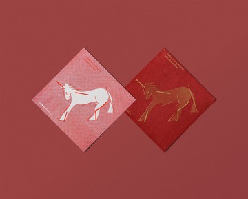 \ 2026獨角獸魔法春聯 / RISO馬年斗方組