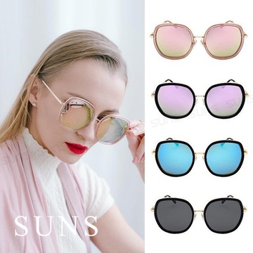 【SUNS】韓版偏光太陽眼鏡 Polarized時尚大框墨鏡 防眩光 抗UV(31700)