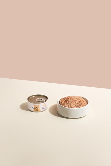 Cat's Taste 吞拿魚三文魚啫喱貓罐