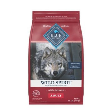 【Blue Buffalo藍摯】原野精靈 鮭魚無穀配方4.5磅 成犬飼料 狗乾糧