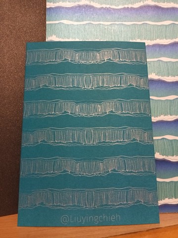 Liuyingchieh 移動記 海洋 七星潭 明信片 花蓮海岸 迎面而來的浪