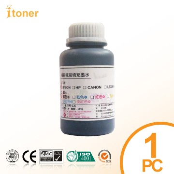 【iToner】BROTHER 250cc (黑色) 填充墨水、連續供墨