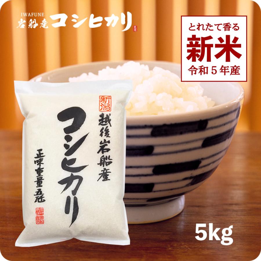 細山商店 岩船産コシヒカリ 5kg 令和3年産