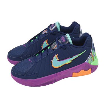 Nike 籃球鞋 LeBron Witness 9 IX KC GS 大童 女鞋 藍 LBJ HV2269-400