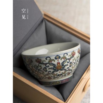 景德鎮高檔主人杯個人專用茶杯單杯杯子男女陶瓷茶碗套裝茶盞茶具