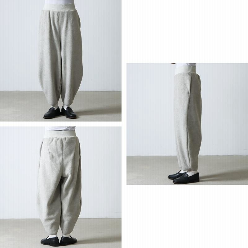 ALWEL (オルウェル) FLEESE PEG PANTS / フリースペグパンツ | LINEショッピング