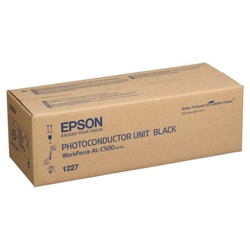 EPSON 台灣公司貨 原廠感光滾筒 C13S051227/S051227 AL-C500DN  黑色  1個