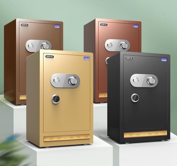 保險櫃家用防盜45 60 70cm小型機械鎖密碼老式手動辦公室文件