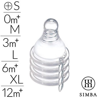 小獅王辛巴Simba 超柔防脹氣標準十字奶嘴(S/M/L/XL)★衛立兒生活館★