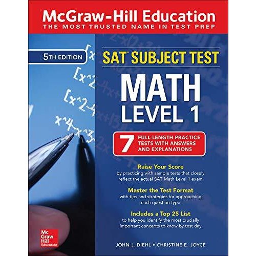 McGraw-Hill Education SAT Subject Test: Math Level (McGraw-Hill Education SAT Subject Test Math Level 1)