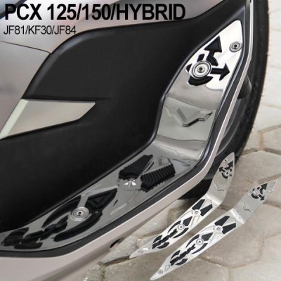 PCX JF81 KF30 ステップボード PCX125 PCX150 3代目 PCX カスタムパーツ フロア パネル ボード ステップ カバー  左右セット PCXハイブリッド JF84 | LINEブランドカタログ